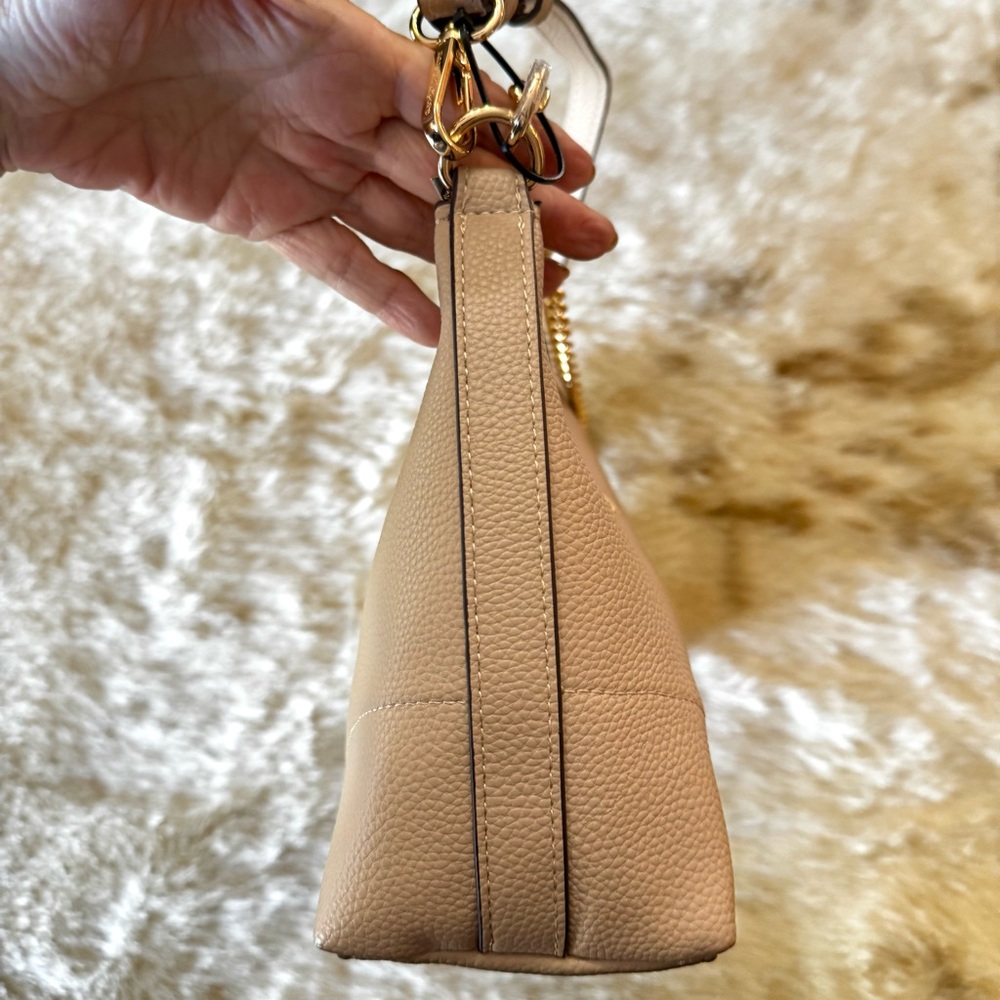 NWT Nanette Lepore blush beige Jorgette shoulder bag - Picture 5 of 13